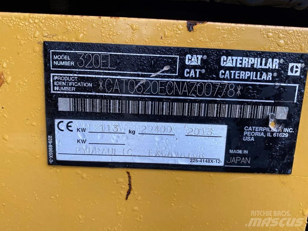 CAT 320 EL Crawler excavators