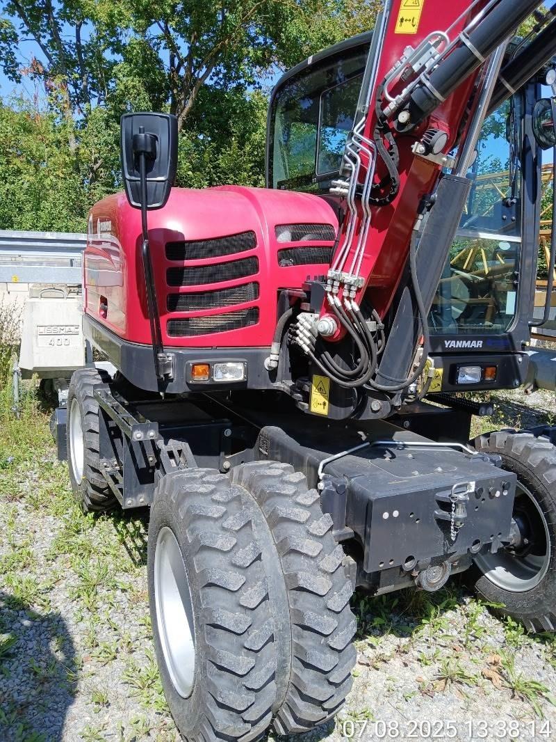 Yanmar B75W Wheeled excavators