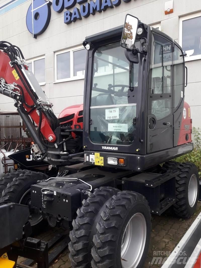 Yanmar B75W Wheeled excavators