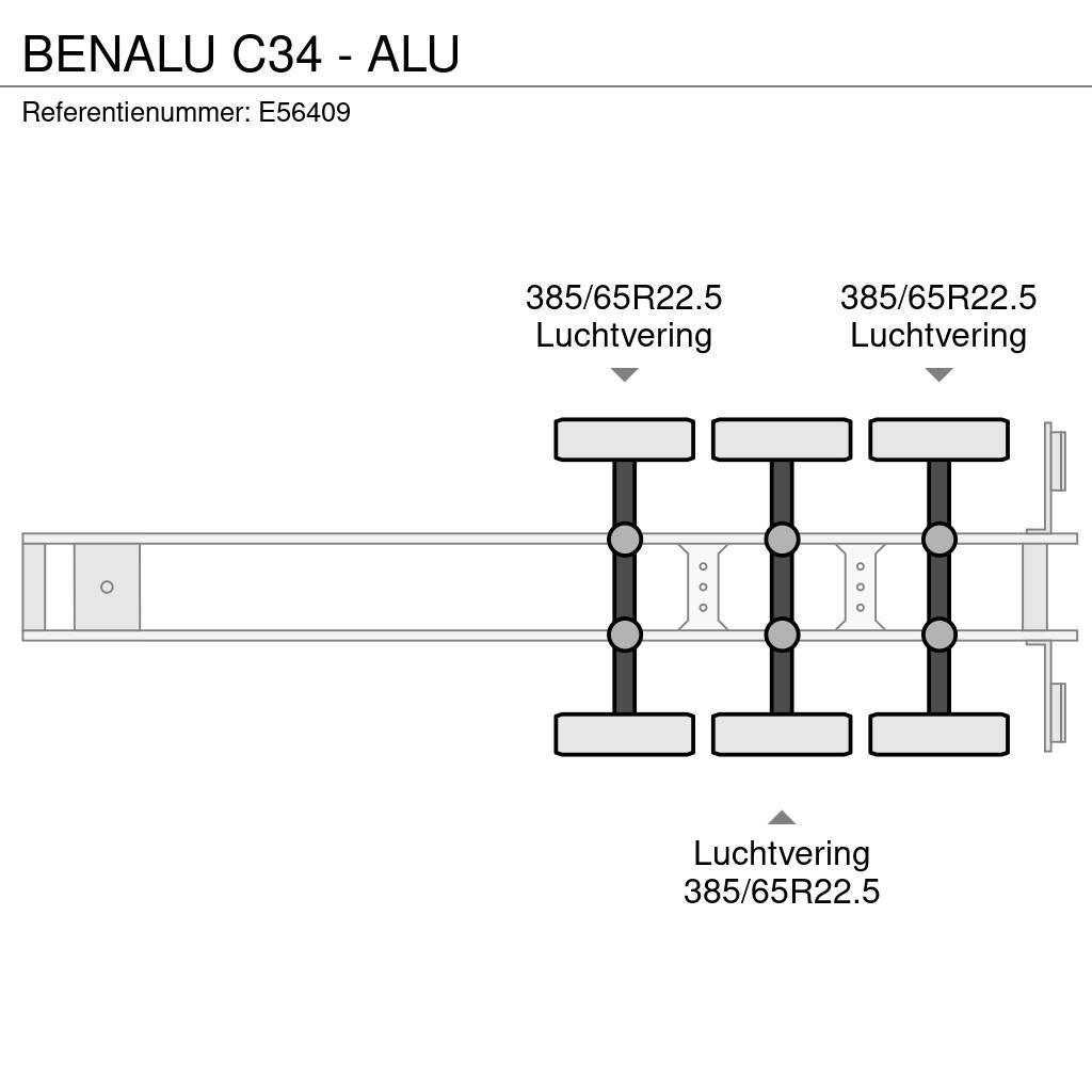 Benalu C34 - ALU Tipper semi-trailers