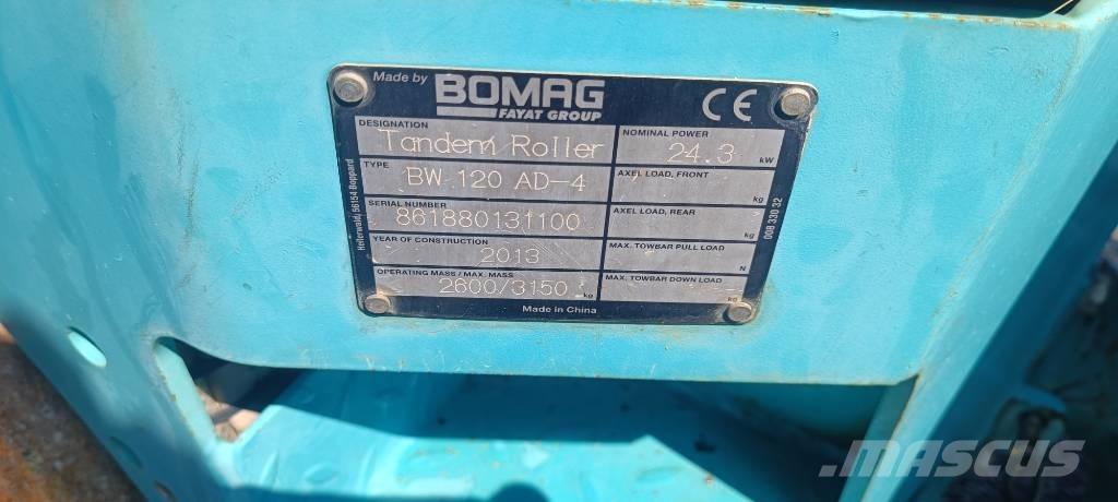 Bomag BW 120 AD-4 Twin drum rollers