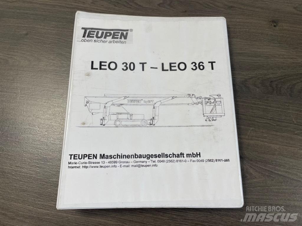 Teupen Leo 36T SOLD Telescopic boom lifts