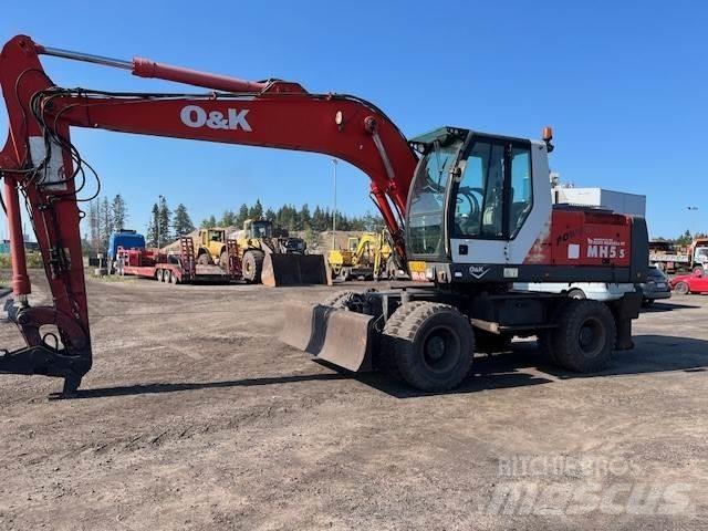 O&K MH 5,5 Wheeled excavators