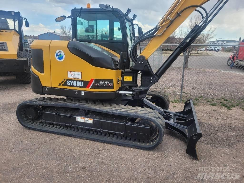 Sany SY80U Crawler excavators