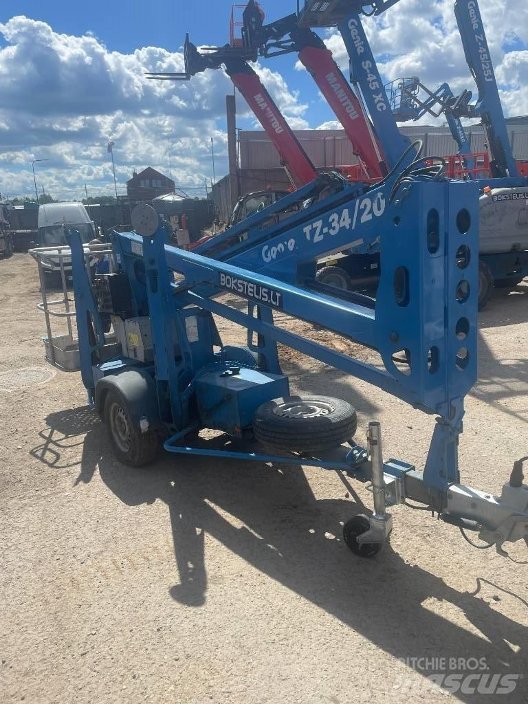 Genie TZ-34/20 Trailer mounted platforms