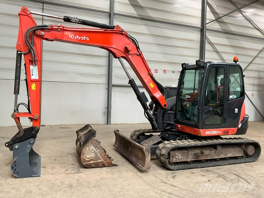 Kubota KX 080-4 Mini excavators  7t - 12t