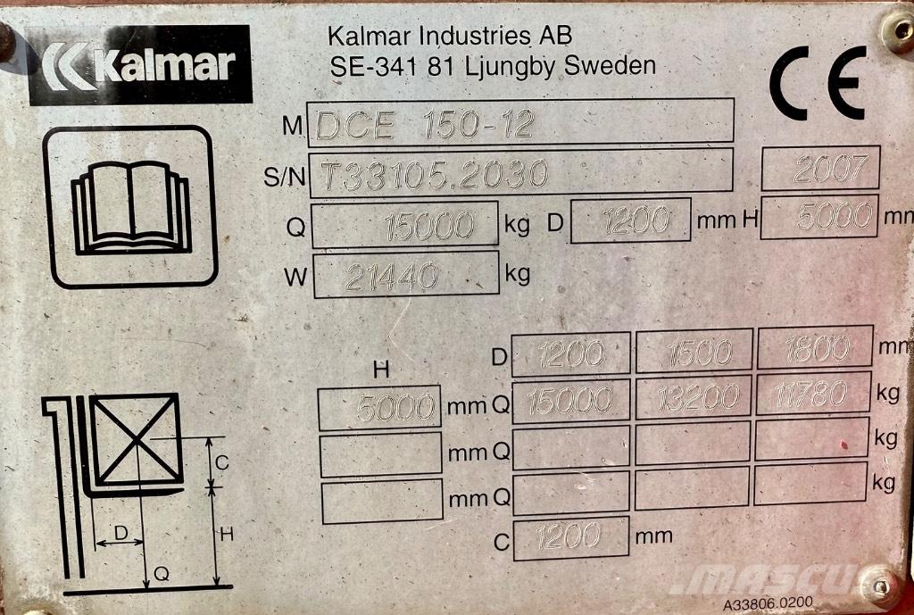 Kalmar DCE 150-12 Diesel trucks