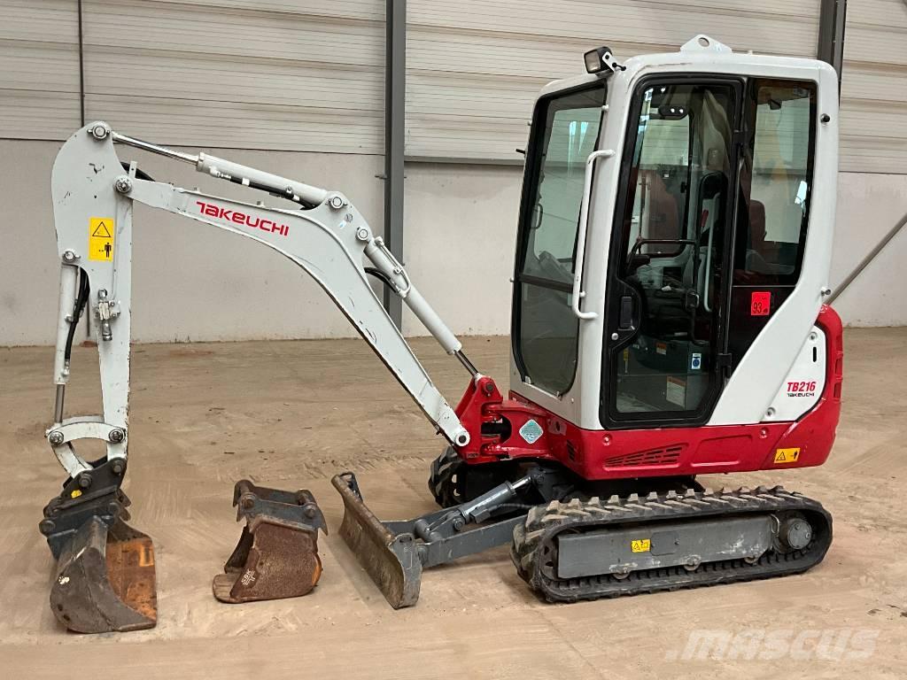 Takeuchi TB 216 Mini excavators < 7t (Mini diggers)