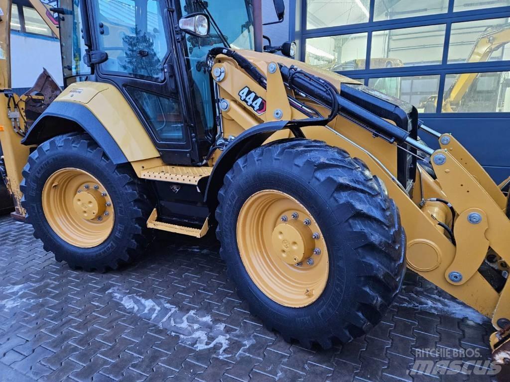CAT 444 E Backhoe