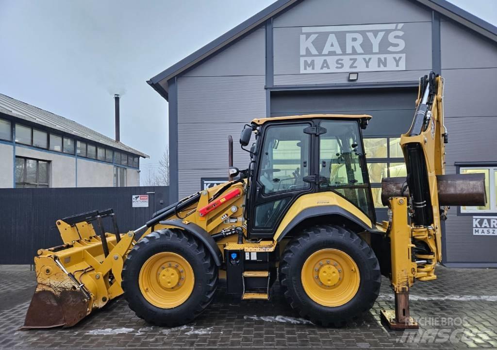 CAT 444 E Backhoe