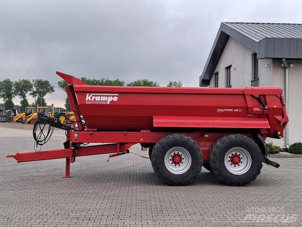 Krampe HP 20 Tipper trucks