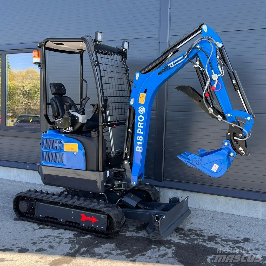 Rippa R18 Pro Mini excavators < 7t (Mini diggers)