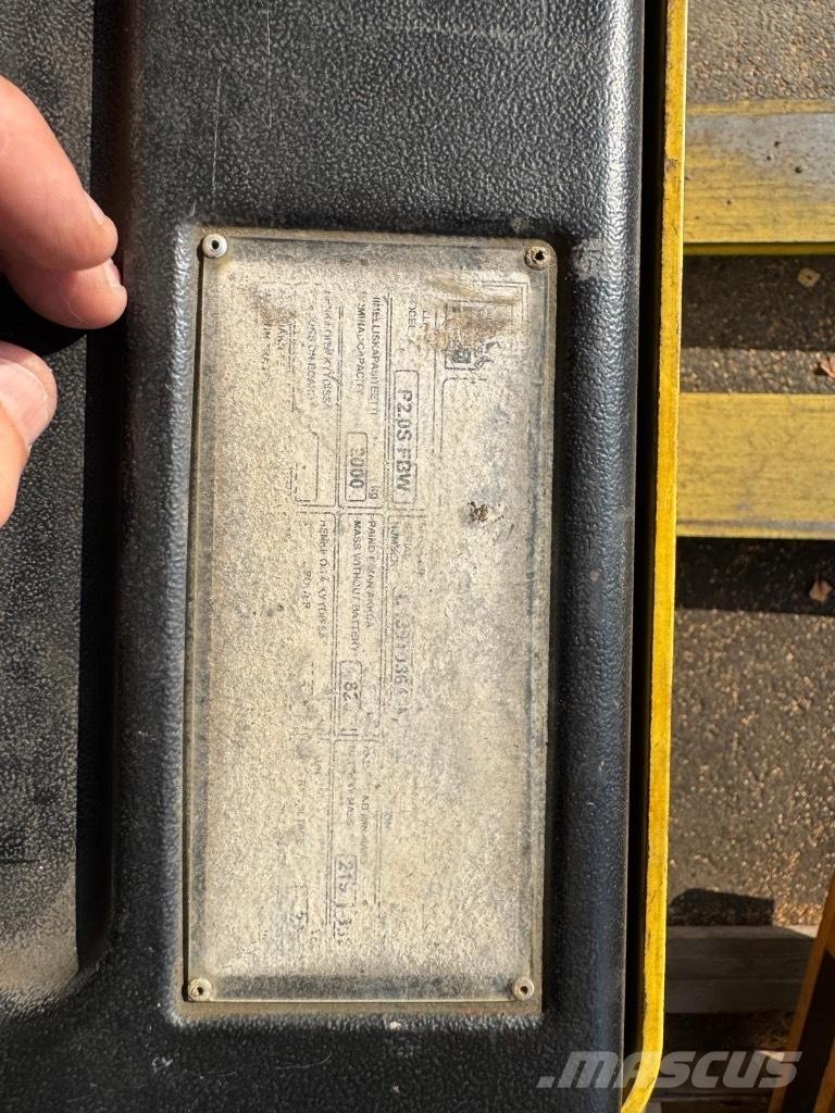 Hyster P 2.0 SFBW Low lifter