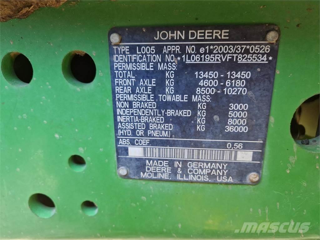 John Deere 6195R Tractors