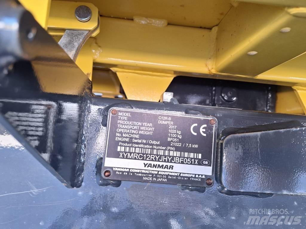 Yanmar C 12 R-B Tracked dumpers