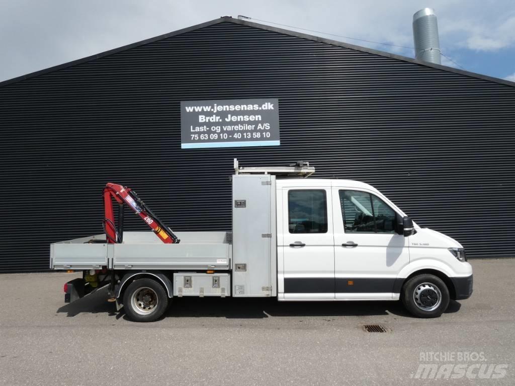 MAN TGE 5.180 Truck mounted cranes