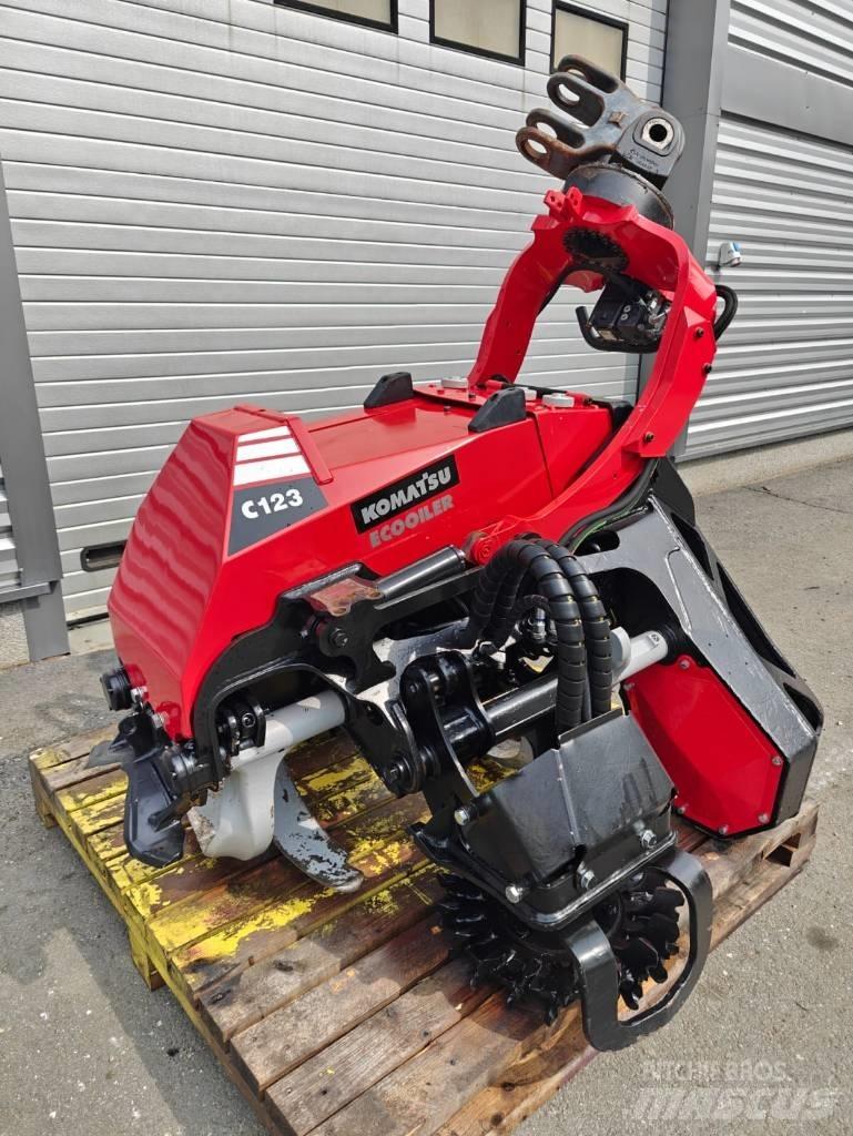 Komatsu C 123 Harvester heads