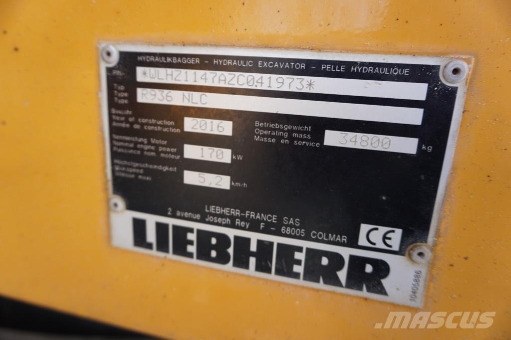 Liebherr R 936 N LC Crawler excavators