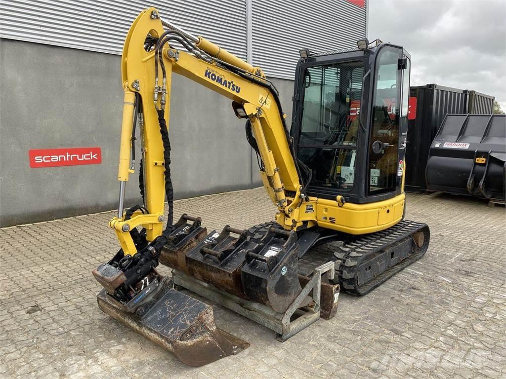 Komatsu PC26MR-3 Wheeled excavators