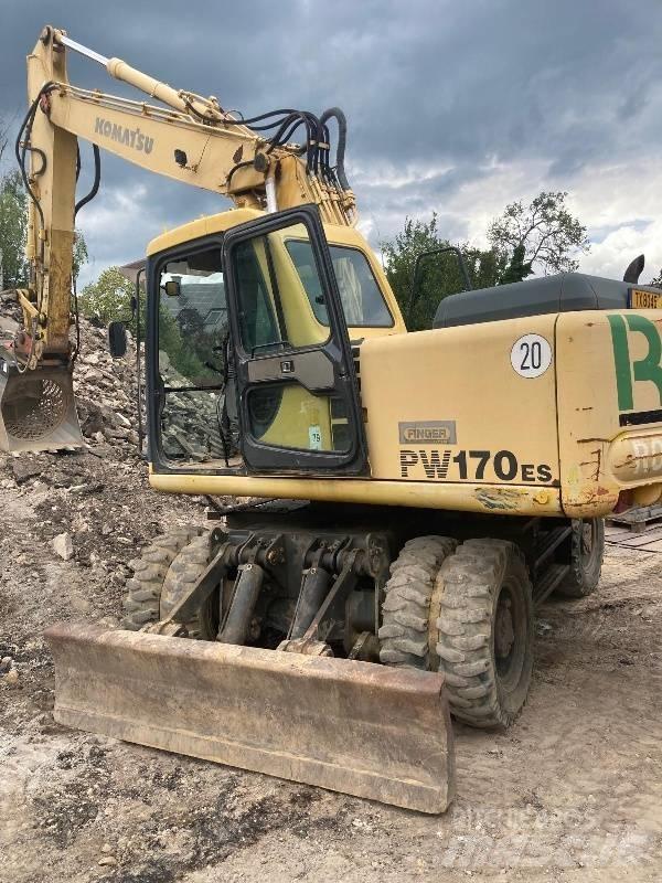 Komatsu PW 170 ES-6K Wheeled excavators