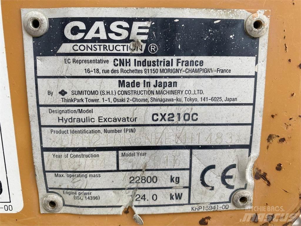 CASE CX210 Crawler excavators