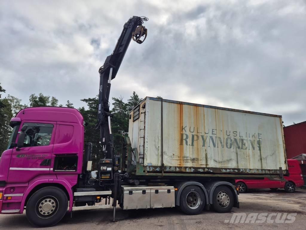 Scania R 410 Truck mounted cranes