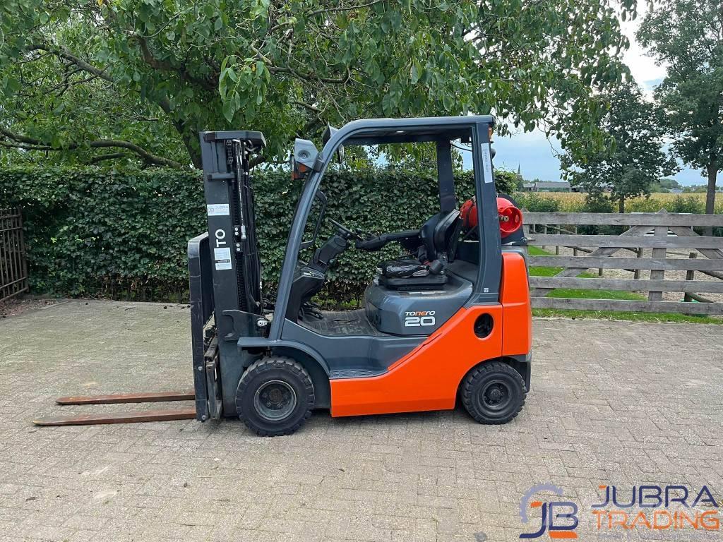 Toyota 02-8FGKF20 LPG trucks