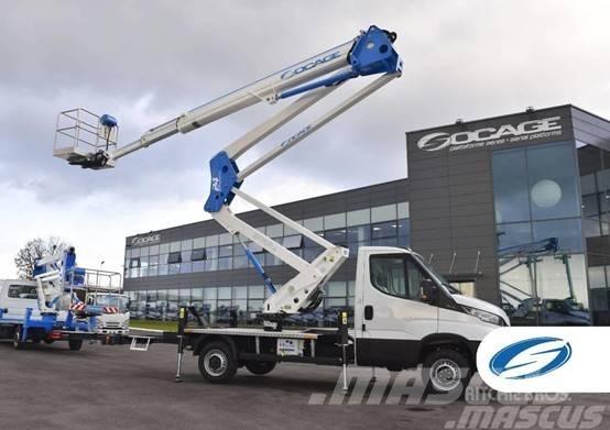 Socage 24D Truck mounted platforms
