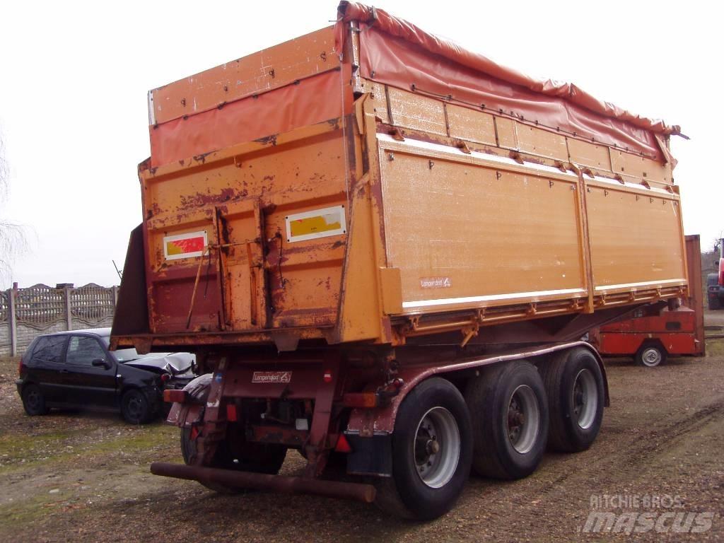 Langendorf wywrotka Tipper semi-trailers