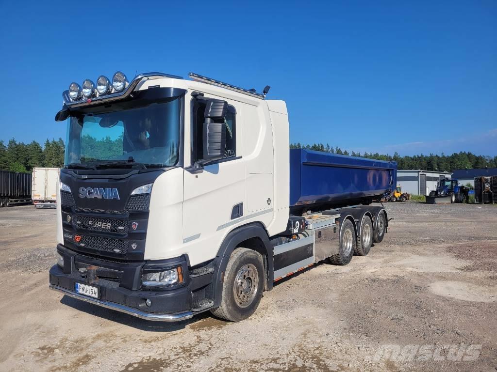 Scania R520 Hook lift trucks