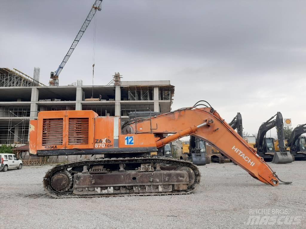 Hitachi ZX 670 LC H Crawler excavators