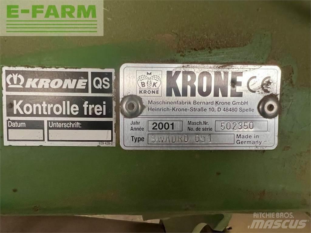 Krone Swadro 651 Windrowers