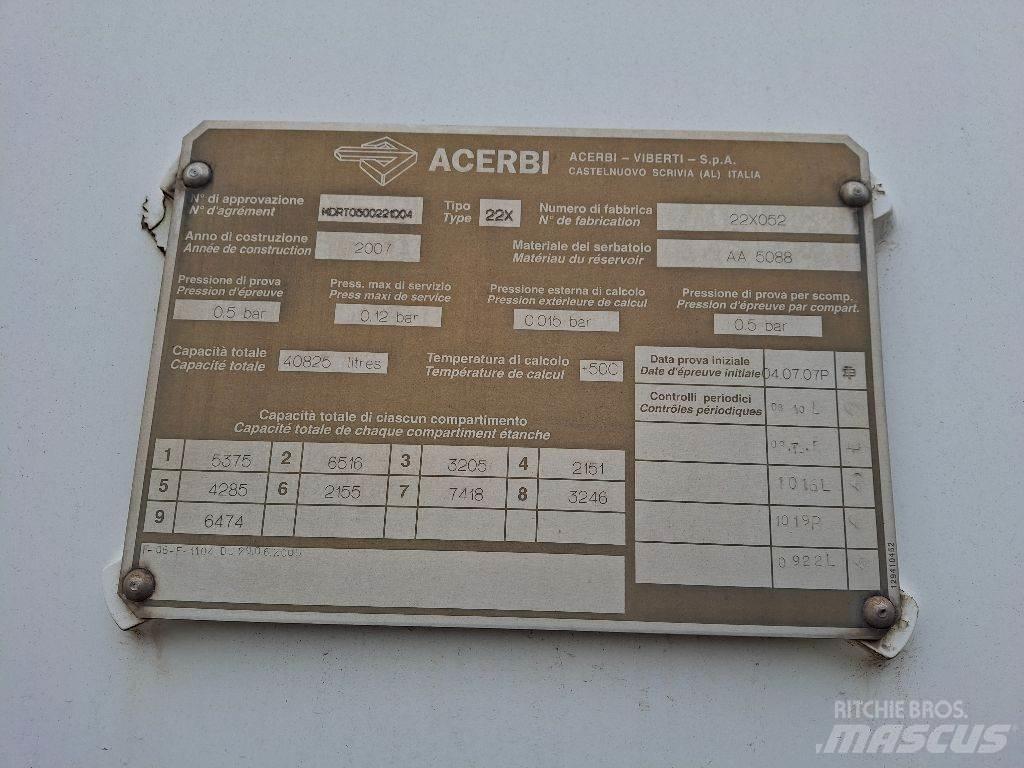 Acerbi ASO64003SP Tanker semi-trailers