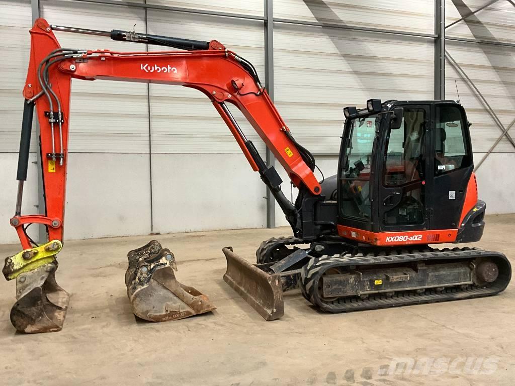Kubota KX 080-4 A 2 Mini excavators  7t - 12t