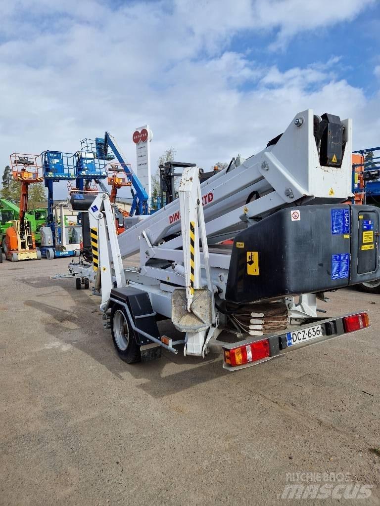 Dino 260 XTD Trailer mounted platforms