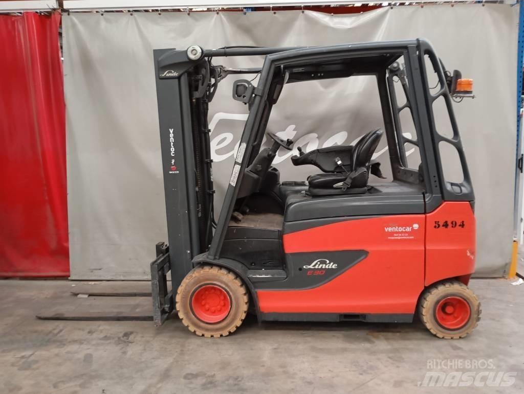 Linde E 30 Electric forklift trucks