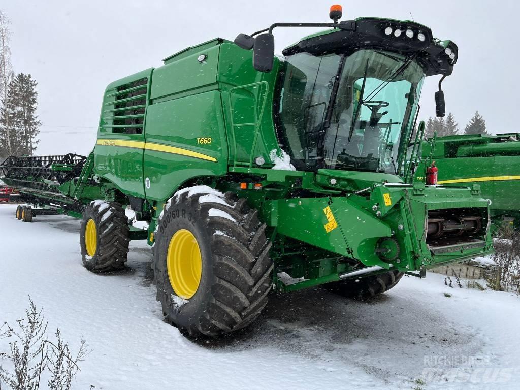 John Deere T 660 Combine harvesters