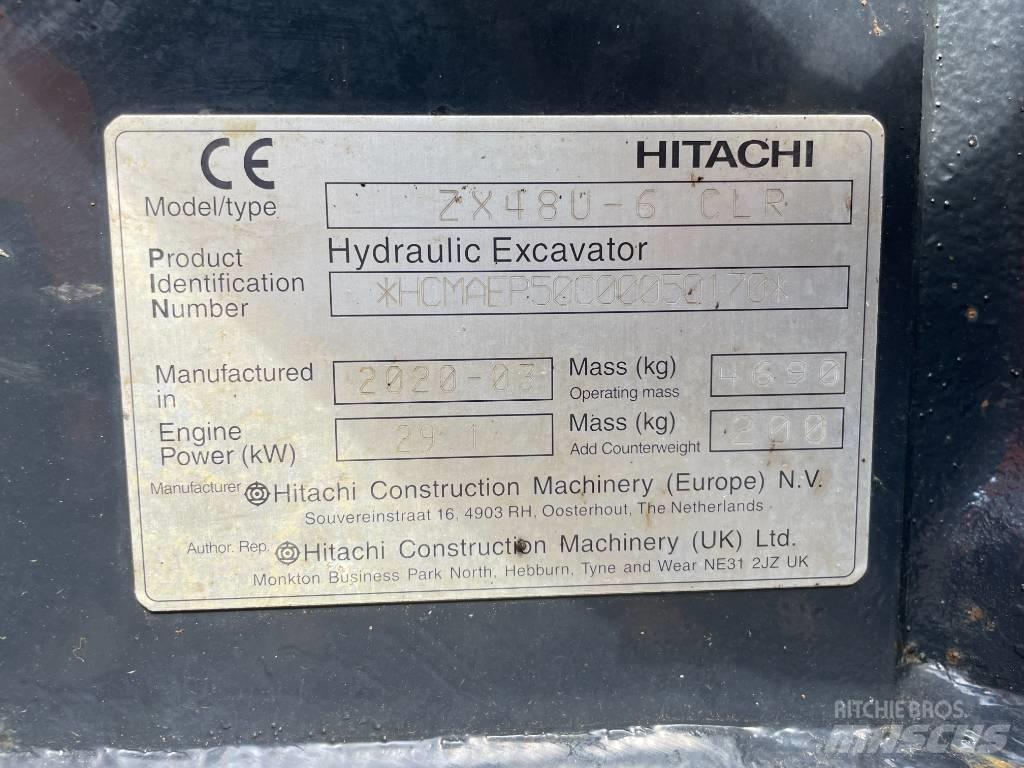 Hitachi ZX 48 U-6 Mini excavators < 7t (Mini diggers)