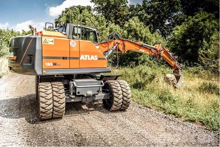 Atlas 175W Wheeled excavators