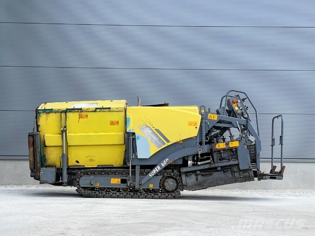 Vögele Super 800 Asphalt pavers