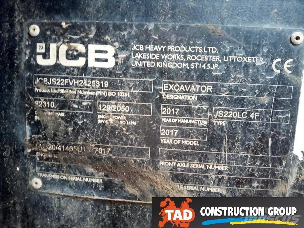 JCB JS 220 LC Crawler excavators
