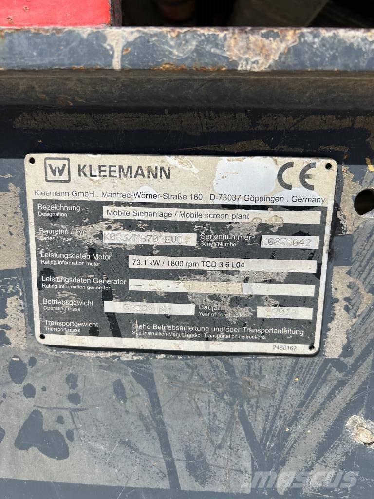 Kleemann MS 702 Evo Screeners