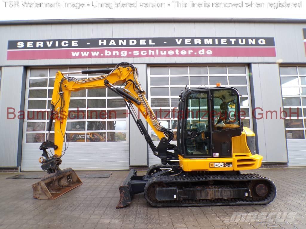 JCB 86C-2 TAB -Demo- Mini excavators  7t - 12t