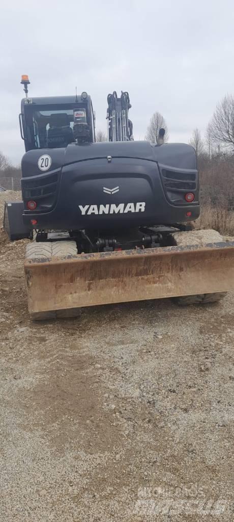 Yanmar B 110 W Wheeled excavators