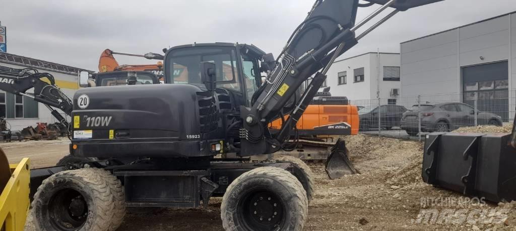 Yanmar B 110 W Wheeled excavators