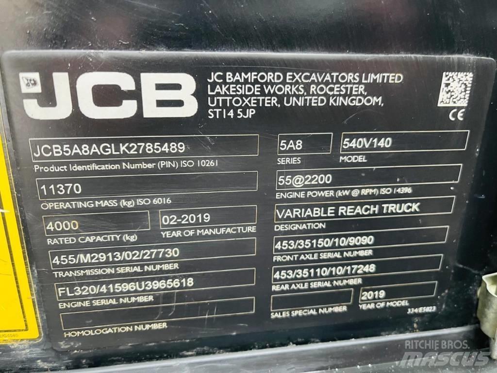 JCB 540-140 Telescopic handlers