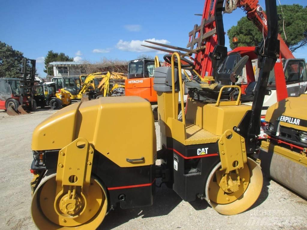 CAT CB 214 E Twin drum rollers