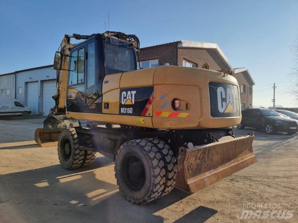 CAT M 316 D II Wheeled excavators