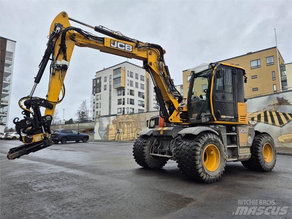 JCB Hydradig 110W Wheeled excavators
