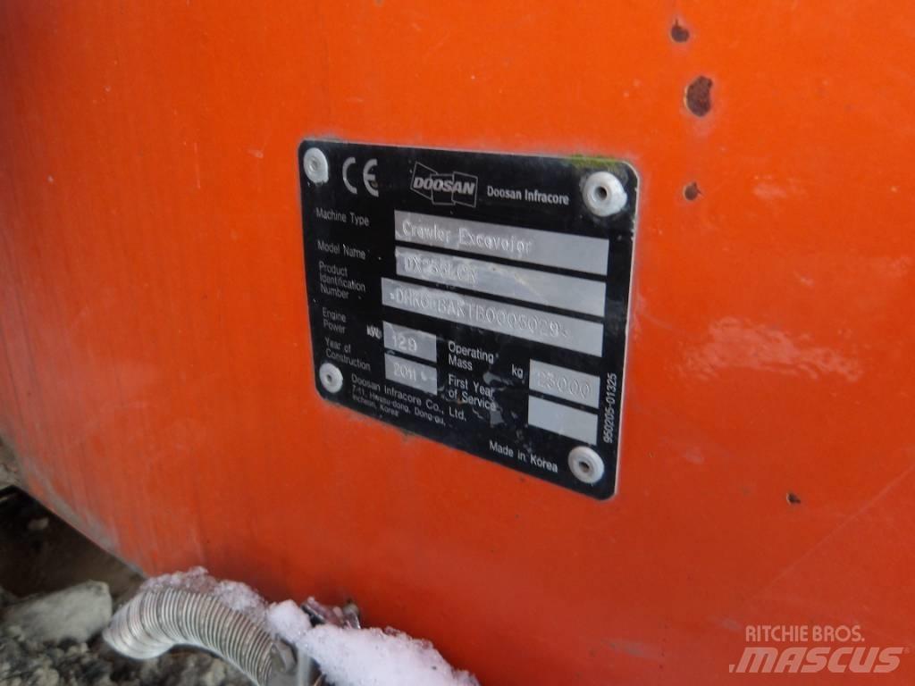 Doosan DX 235 LCR Crawler excavators